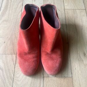 Rachel Comey Red Ankle Boots